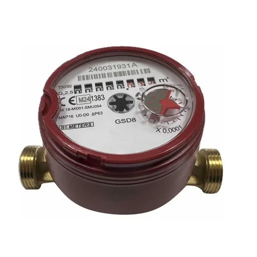 Водомер B-meters DN15 с дистанционно отчитане TВ (Водомер B-meters GSD8-I) на цени от 27.99 лв. само в dklux.com