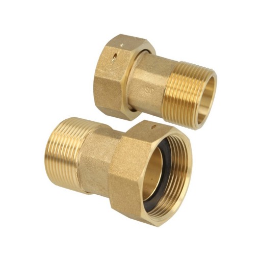 Холендри за водомер 3/4" Ж х 1/2" М - комплект (Комплект холендри за водомер 1/2") на цени от 5.49 лв. само в dklux.com