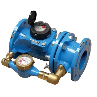 Комбиниран водомер DN150 с малък/голям дебит Bmeters Комбиниран водомер DN150 с малък/голям дебит Bmeters